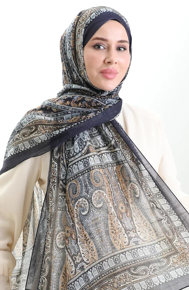 Noir Epoque - Signature Wool Scarf