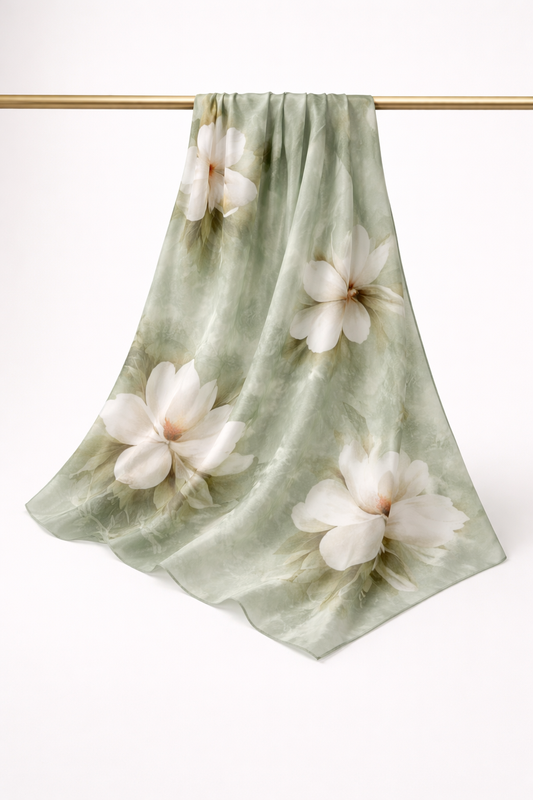 Magnolia Élysée – Seidentuch