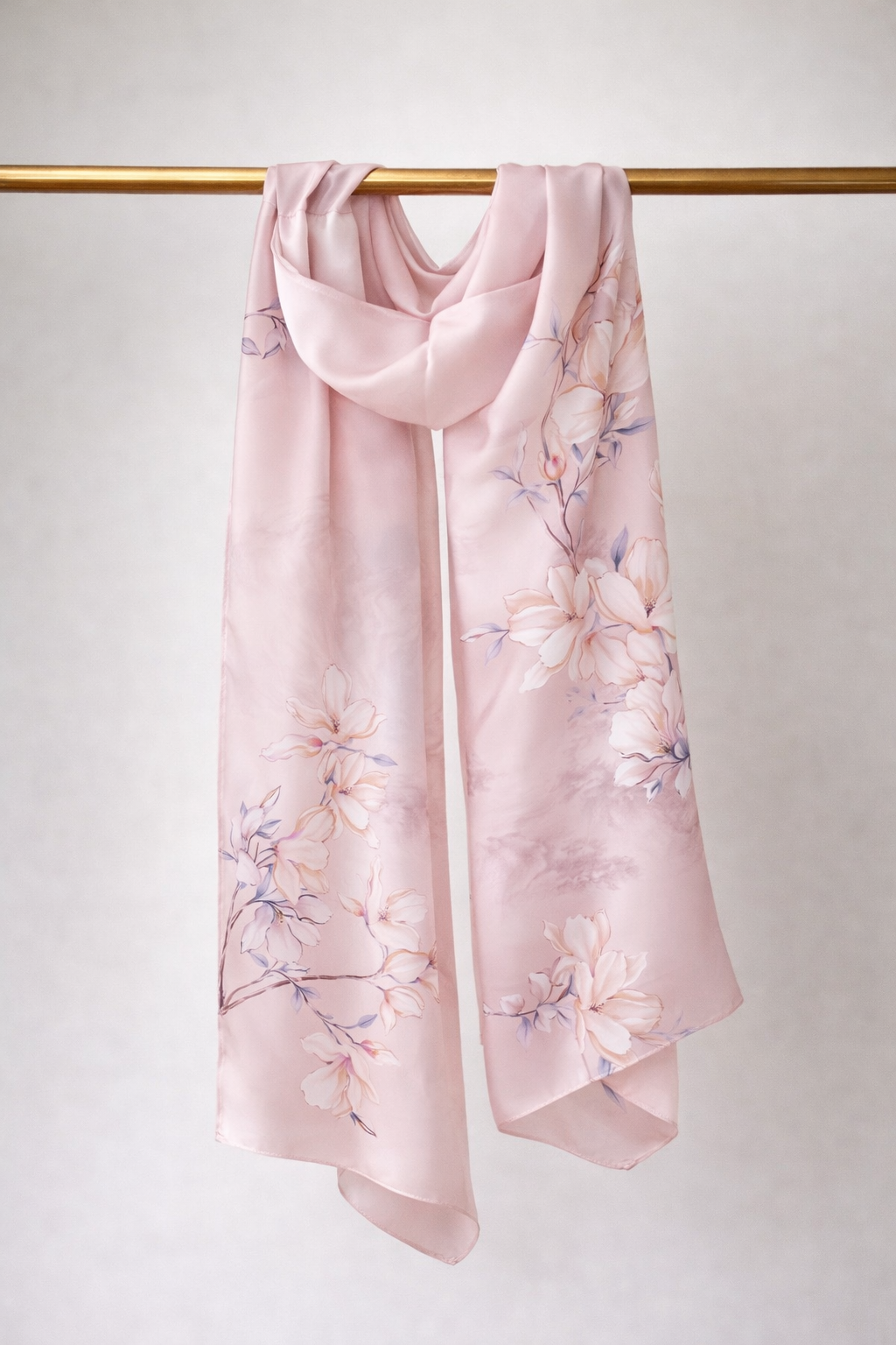 Japanese Sakura Seidentuch