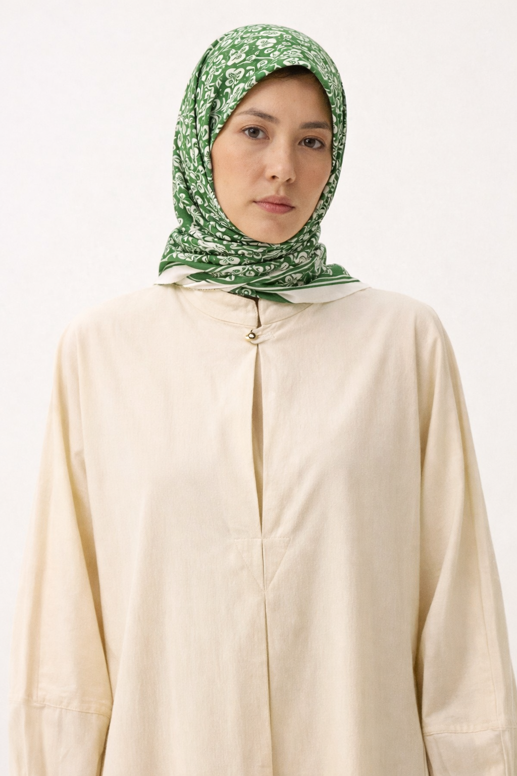 Seidentuch von Max Mara Grün