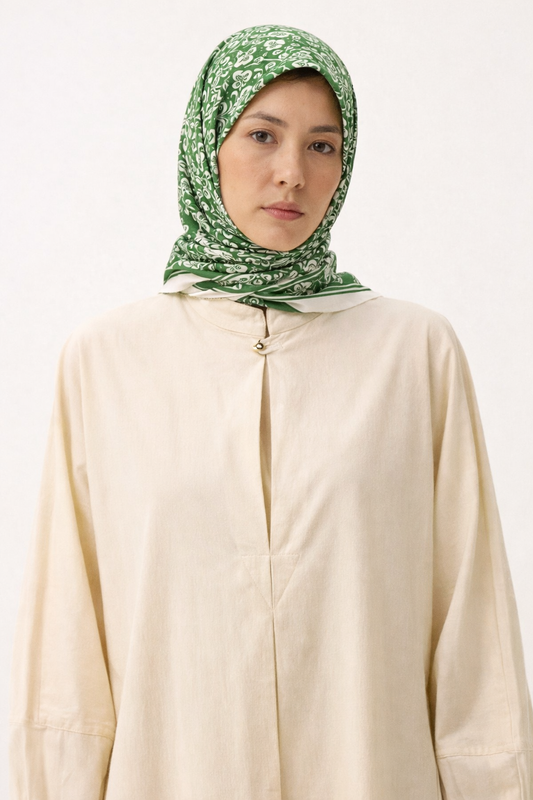 Seidentuch von Max Mara Grün